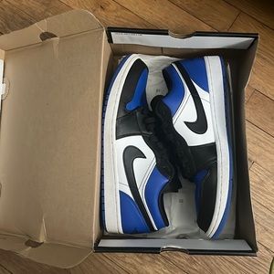 Jordan Royal Blue 1s lowtop